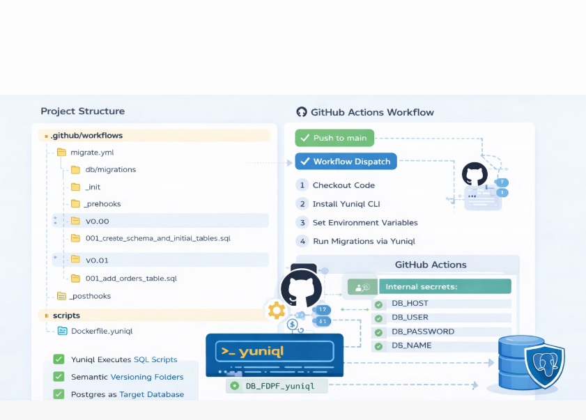 Automating PostgreSQL Database Migrations with Yuniql and GitHub Actions
